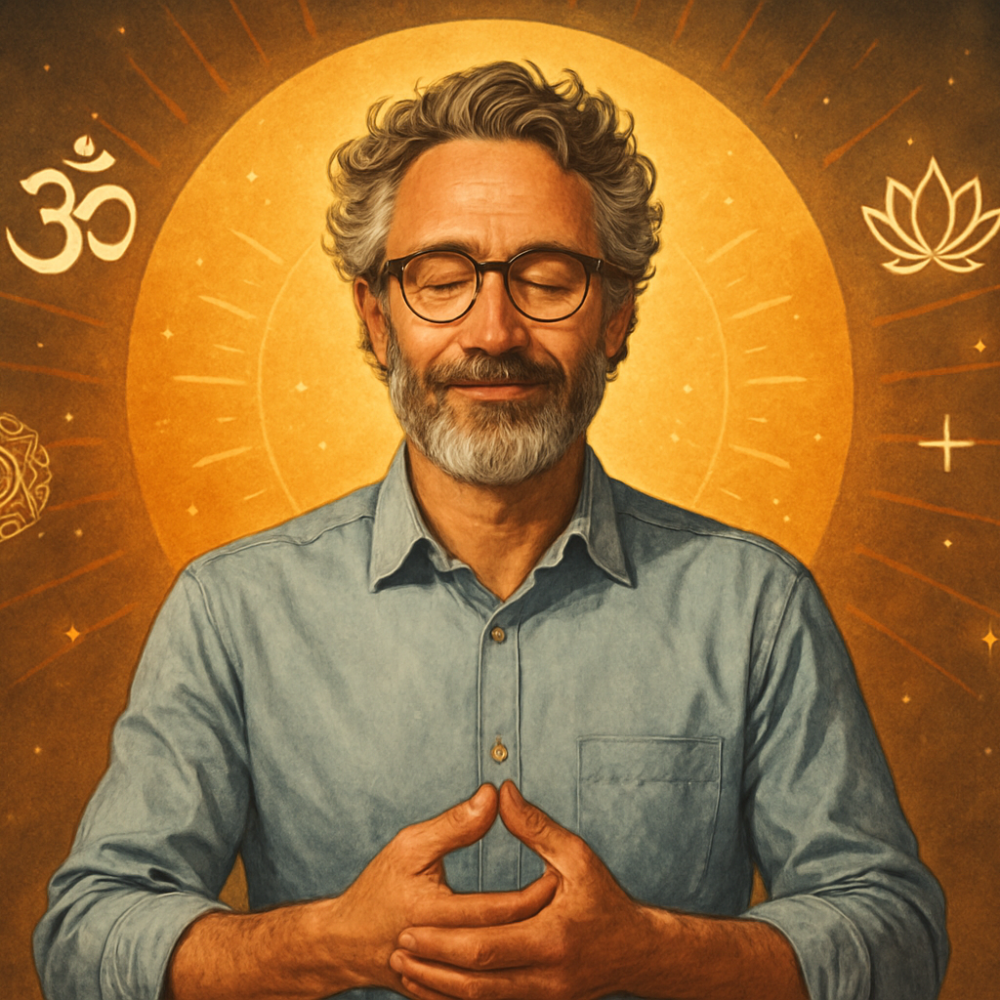 Meditation in Golden Light